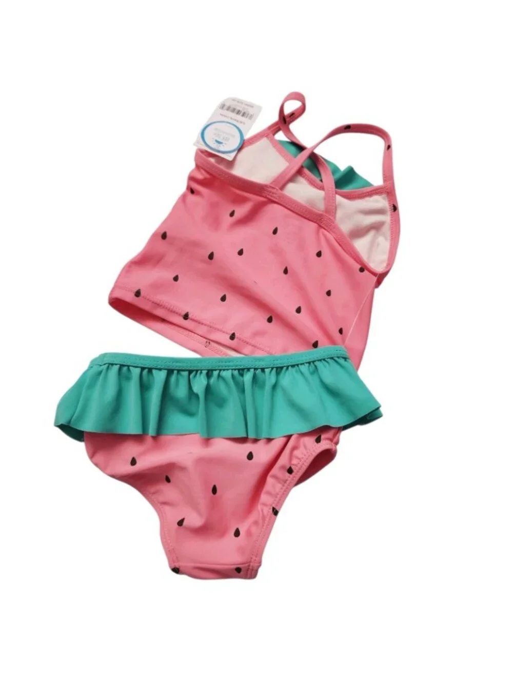 Carter's Baby Girls 24 Months Two Piece Watermelon Pink Swimsuit